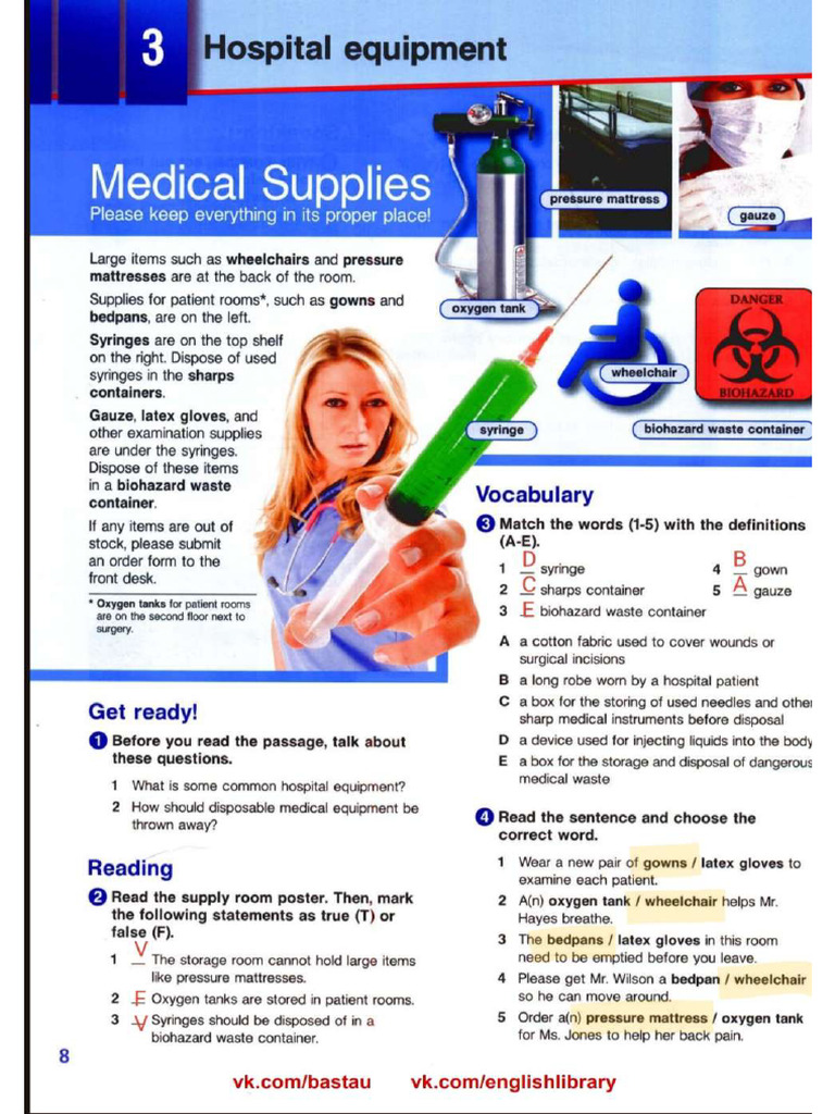 Unit 3 - Hospital Equipment | PDF