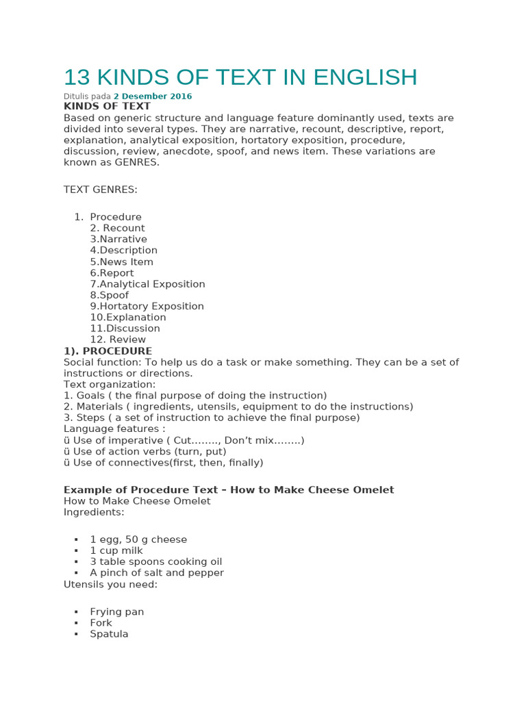 13 KINDS OF TEXT IN | PDF | Tobacco Smoking | Addiction