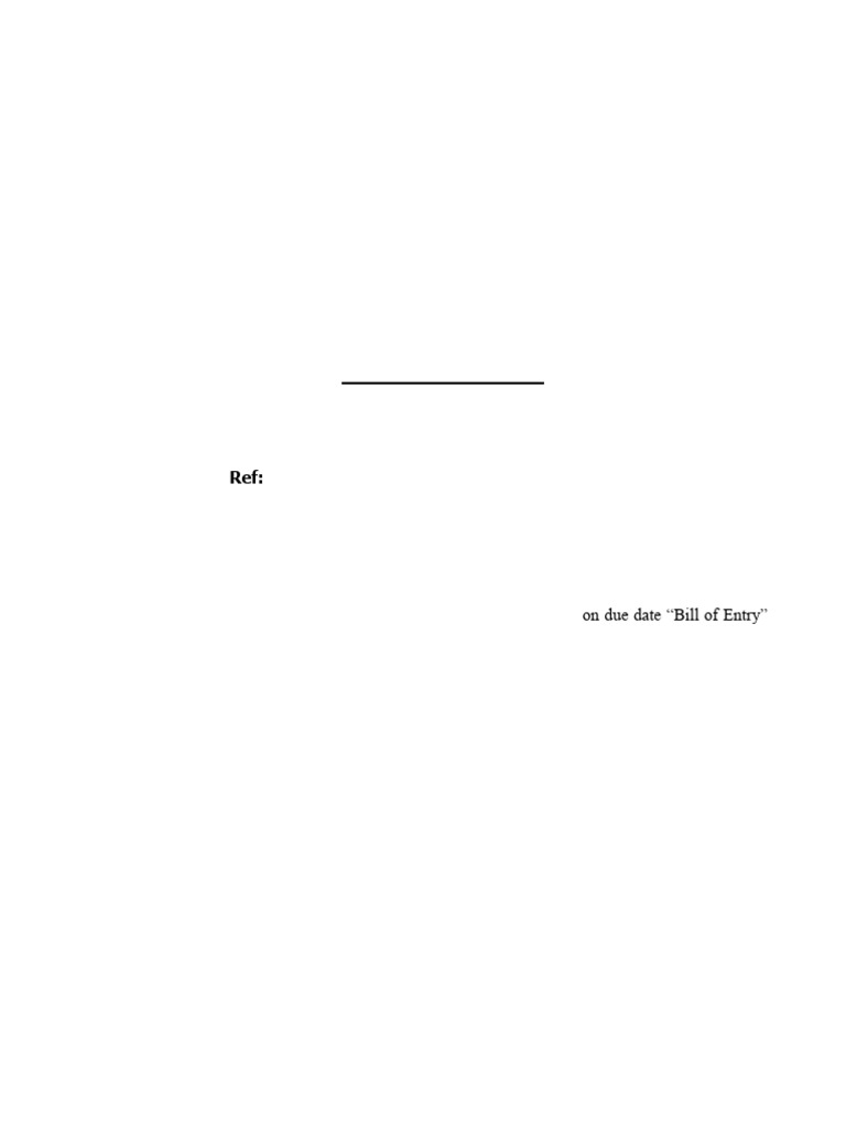 Document Release Request for Shipment | PDF