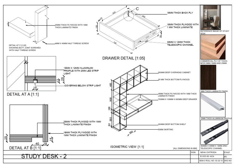 Study Table 2 | PDF | Plywood | Wood