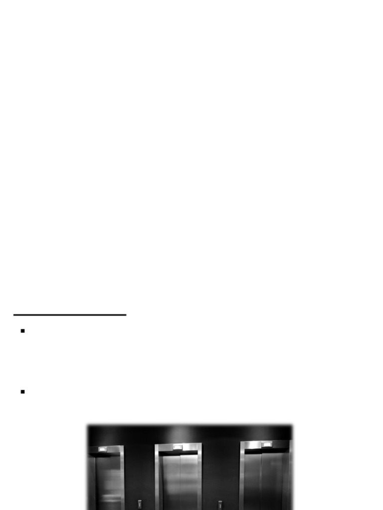 Lift Services System Design Fundamentals | PDF | Elevator ...