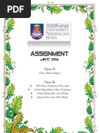 ACKNOWLEDGMENT AND TABLE OF CONTENTS