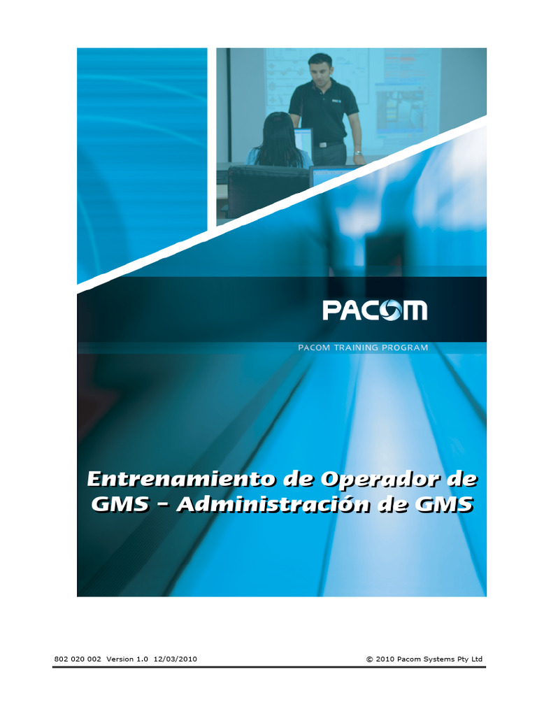 Entrenamiento de Operador de GMS - Administración de GMS v1.0 | PDF ...