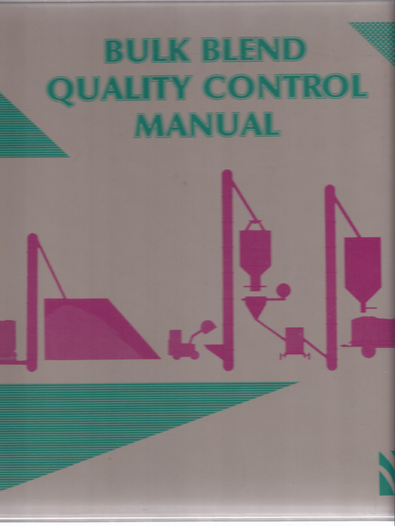 Bulk Blend Quality Control Manual | PDF