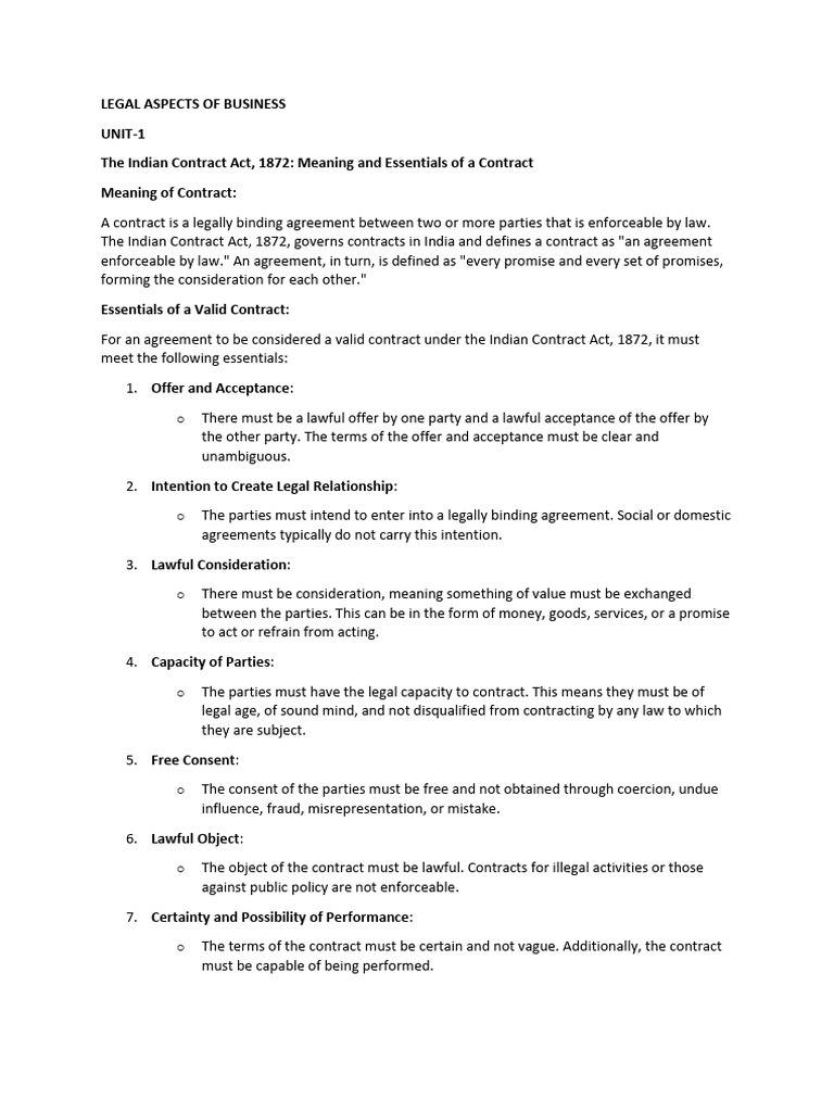 LAOB | PDF | Offer And Acceptance | Breach Of Contract