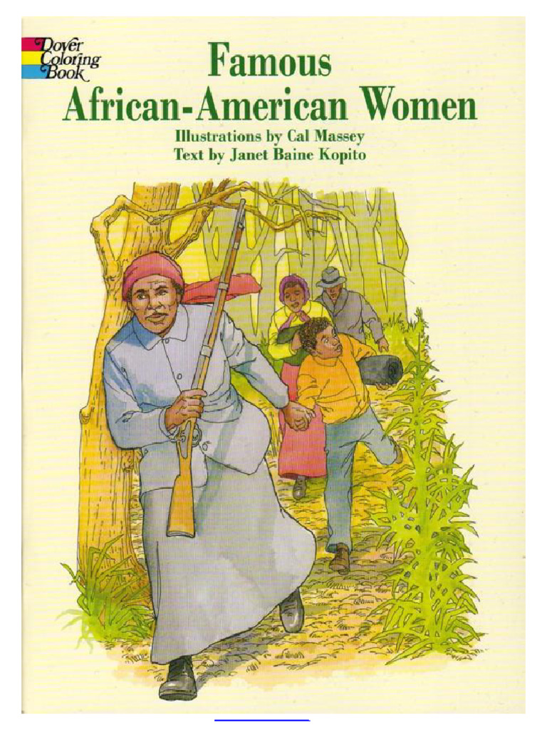Famous African-American Women (Dover Coloring Book) | PDF | Computer ...