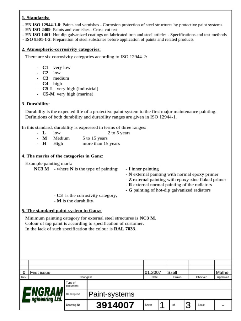 01-03 - 0 - A4 - EN General Surface | PDF | Paint | Chemical Processes