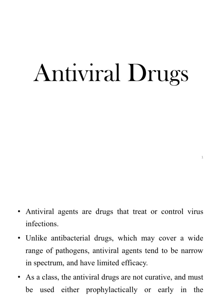Anti Viral Drugs PDF Interferon Antiviral Drug