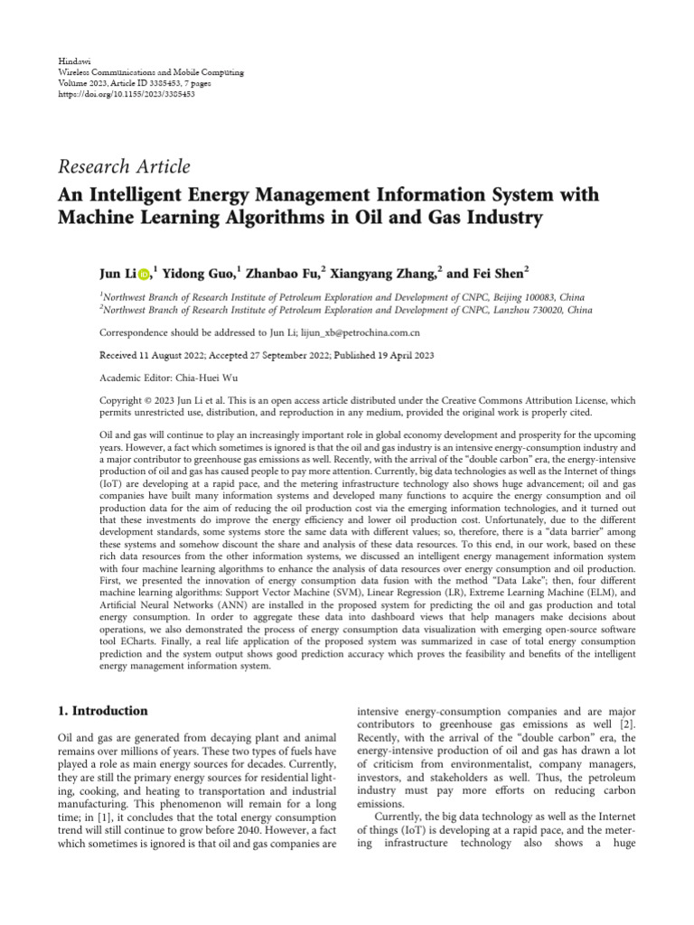 An Intelligent Energy Management Information Syste 2 | PDF | Support ...