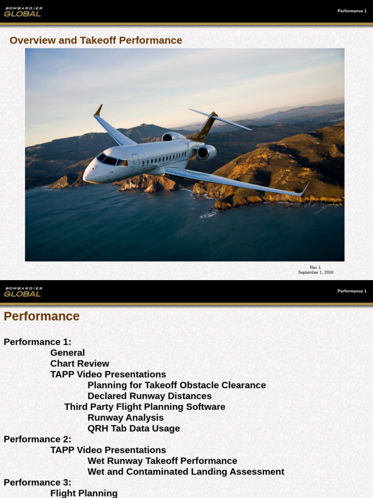 Takeoff Performance and Analysis Guide | PDF | Takeoff | Runway