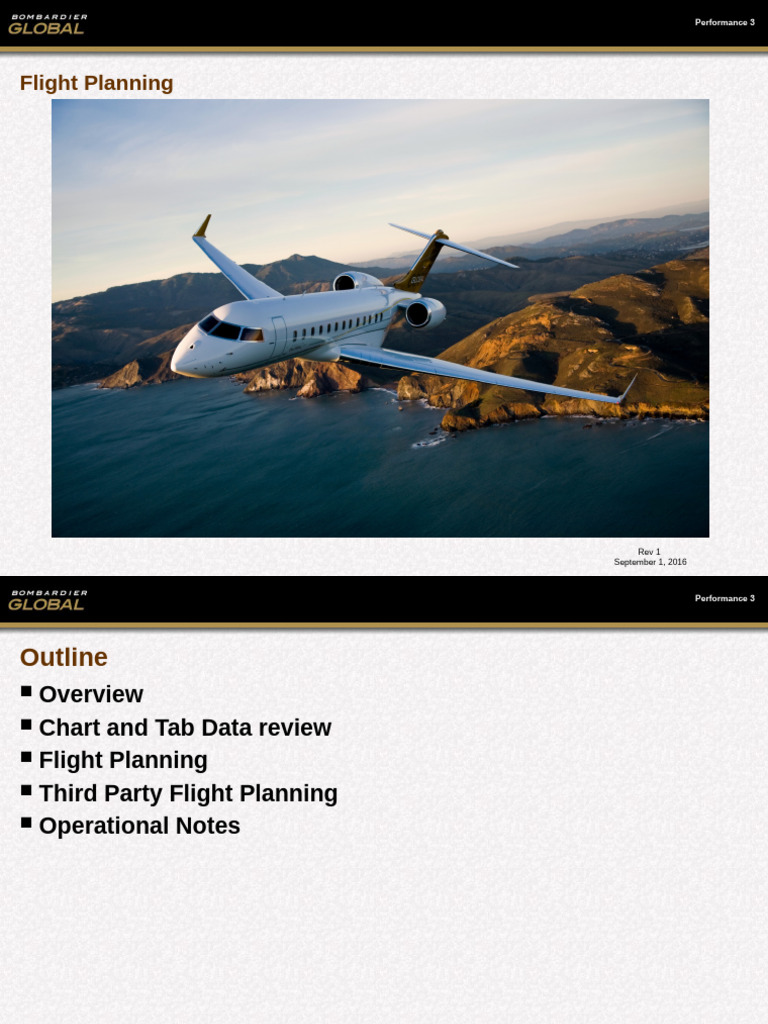 Flight Planning and Performance Guide | PDF | Aviation | Aircraft