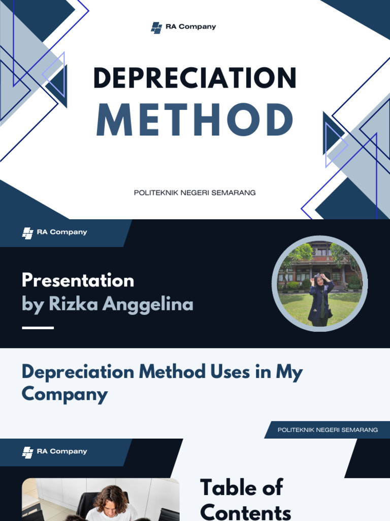 DEPRECIATION METHOD | PDF | Depreciation | Financial Accounting