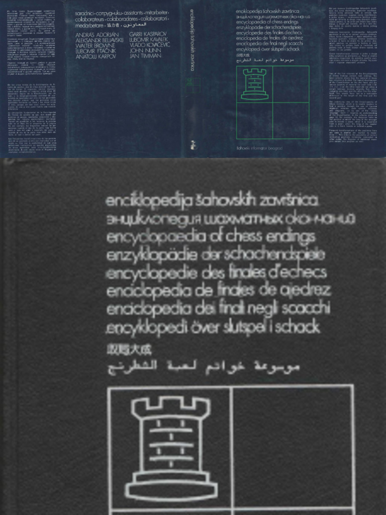 Encyclopedia of Chess Endings - Rooks 1 | PDF