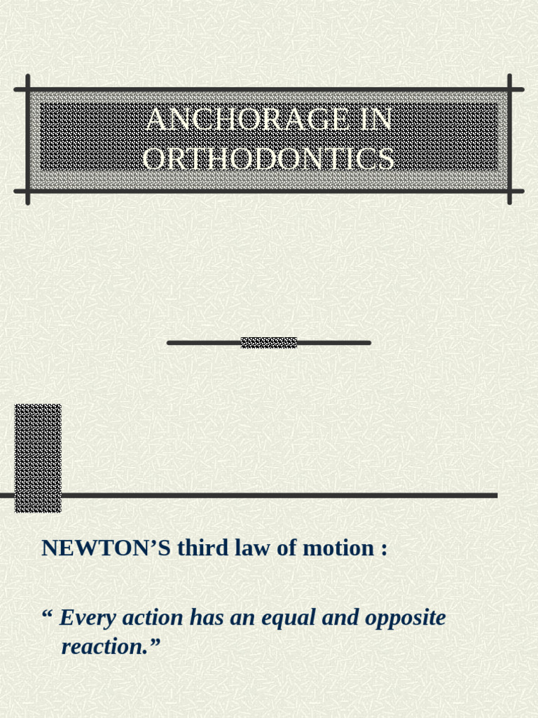 Key Concepts of Anchorage in Orthodontics | PDF | Dental Implant ...