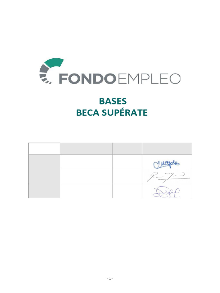 Beca Supérate 2025: Requisitos y Postulación | PDF | Educación más alta ...