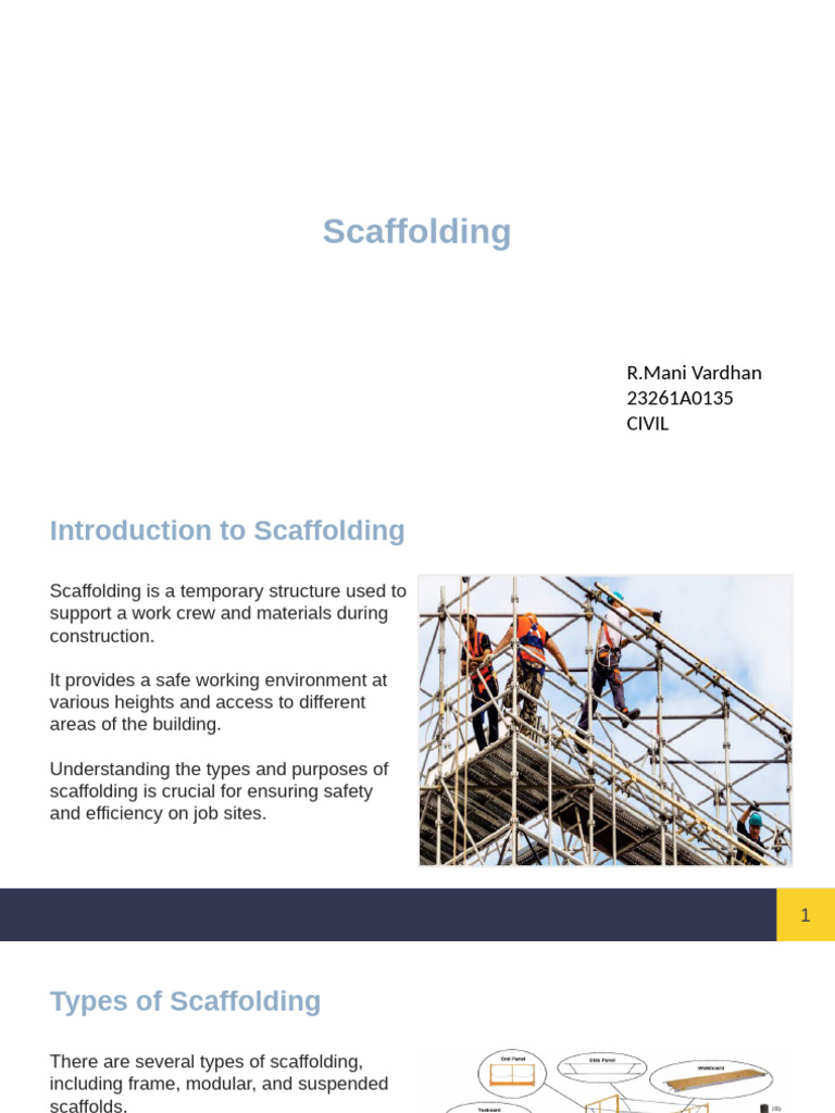 232 | PDF | Scaffolding | Occupational Safety And Health