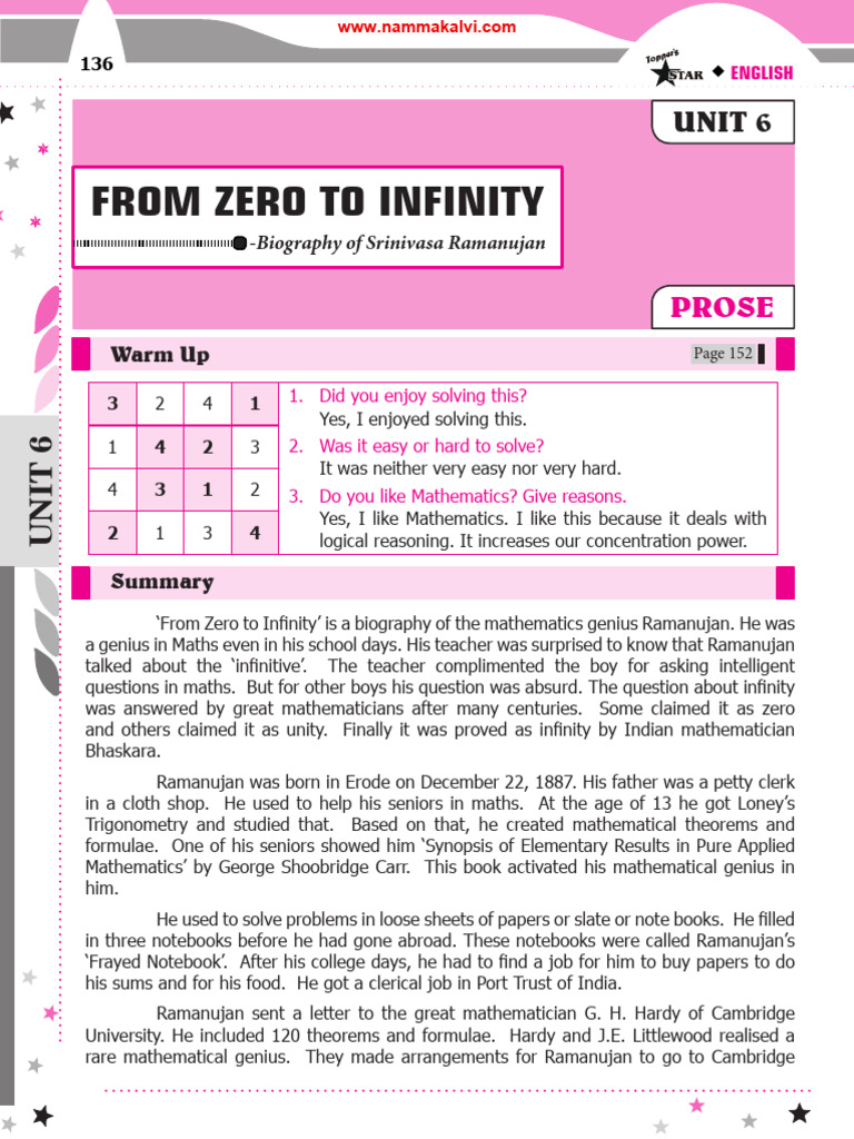 Namma Kalvi 9th English Guide Unit 6 220975 | PDF | Mahatma Gandhi ...