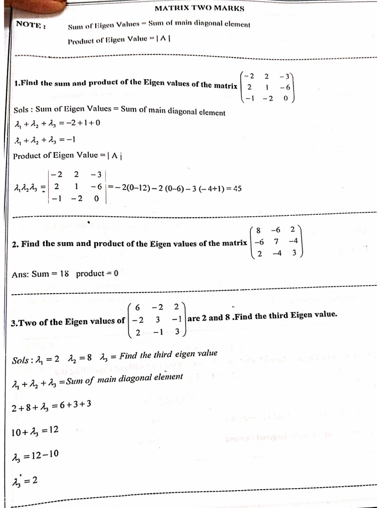 Maths Assignment 2 Marks Questions | PDF