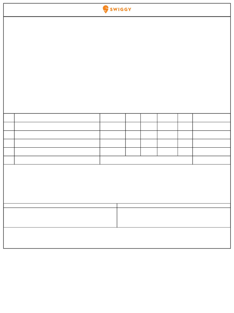 Tax Invoice for Daily Kitchen Order | PDF | Invoice | Payments