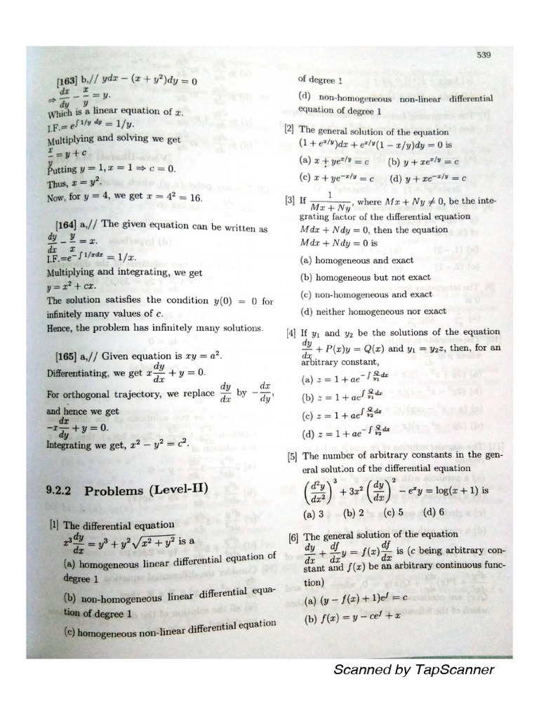 ode pyq 2 | PDF