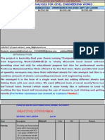 CARACE: Computer Aided Rate Analysis Software for Civil Engineering Works