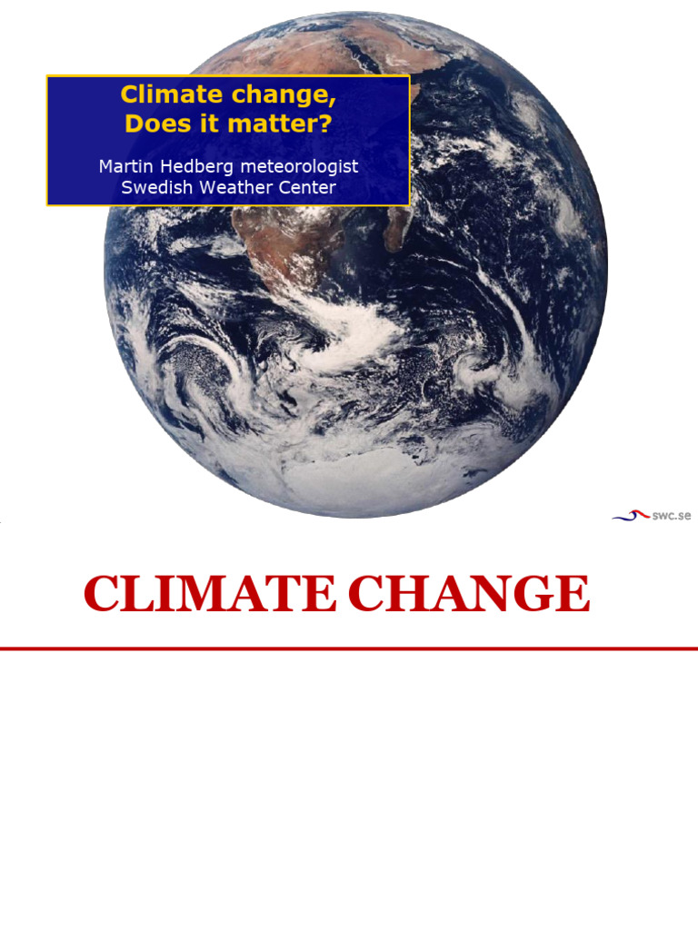 Understanding Climate Change Impact | PDF | Greenhouse Effect | Climate ...