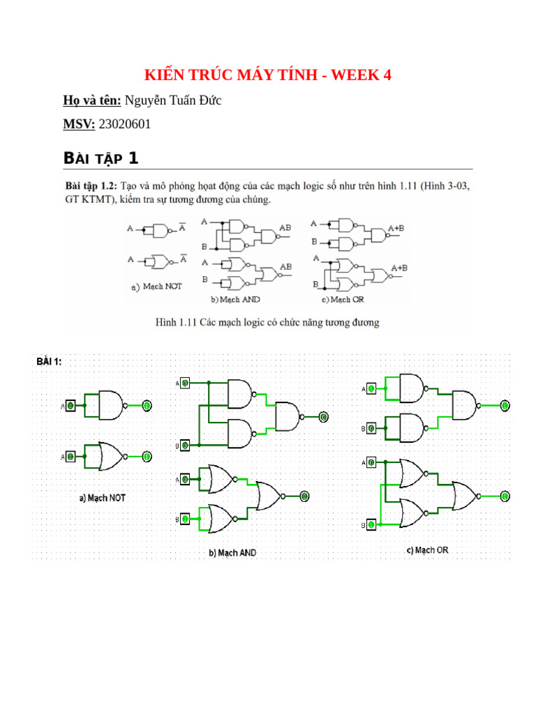 KTMT-tuần 4 | PDF