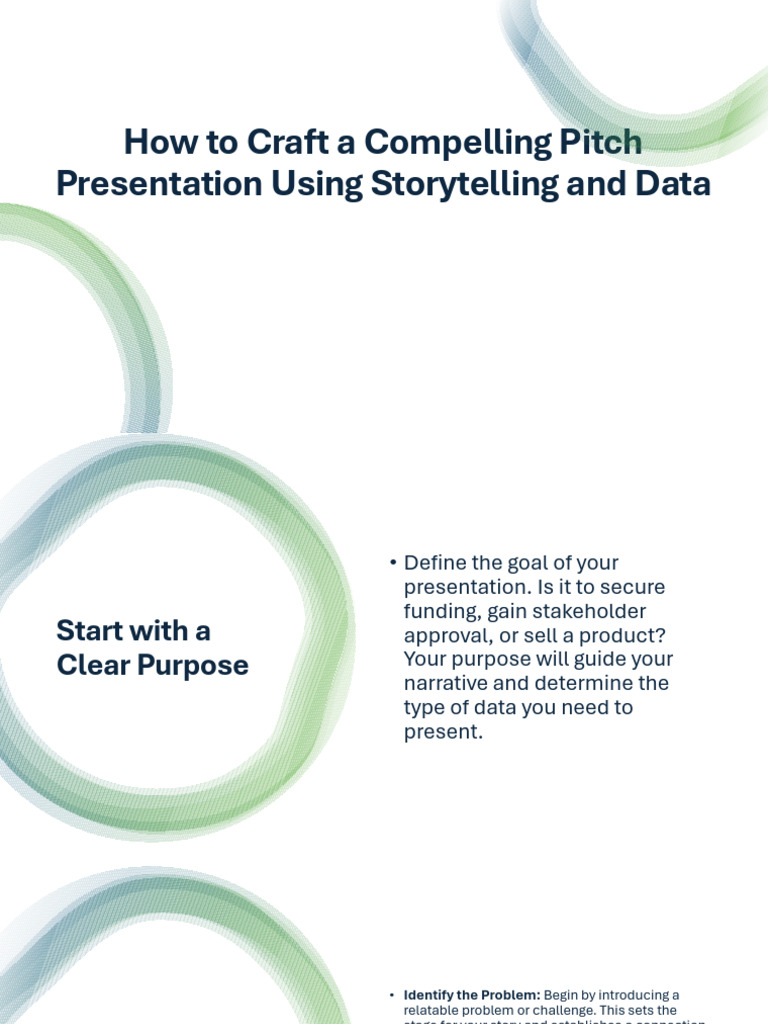 How To Craft A Compelling Pitch Presentation | PDF | Storytelling ...