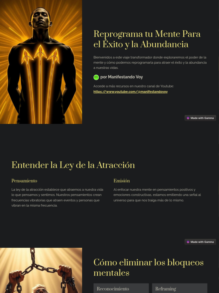 Reprograma Tu Mente para El Exito y La Abundancia | PDF