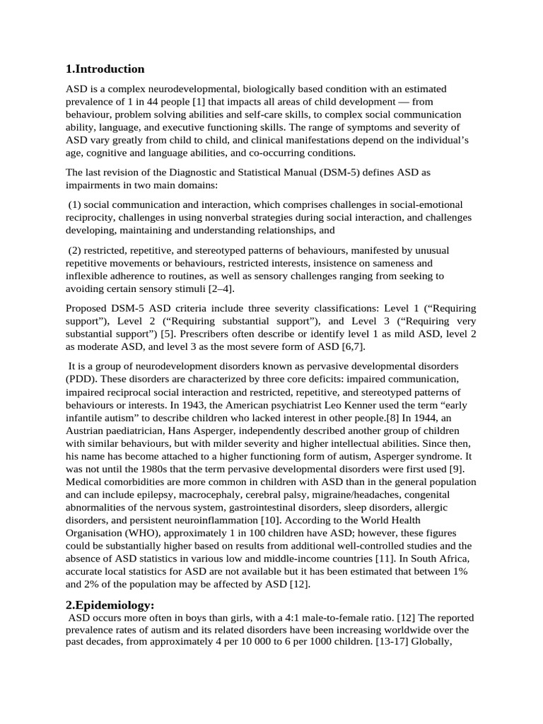 Understanding Autism Spectrum Disorder | PDF | Autism Spectrum ...