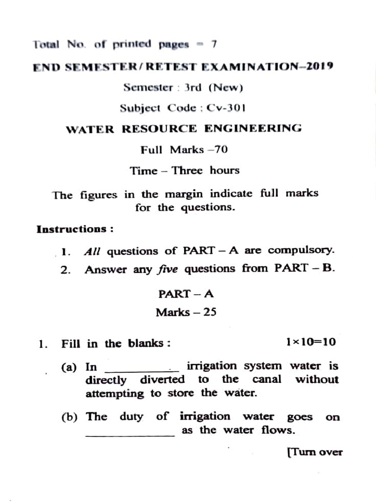 Water Resources Engineering 2019 | PDF | Drainage Basin | Erosion