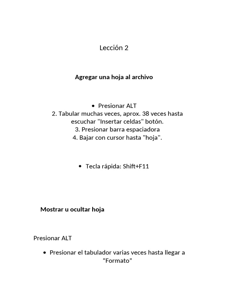 Leccion 2 | PDF