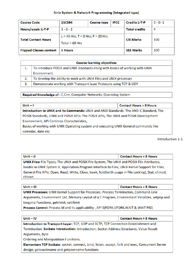 Understanding UNIX and ANSI Standards | PDF | Operating System ...