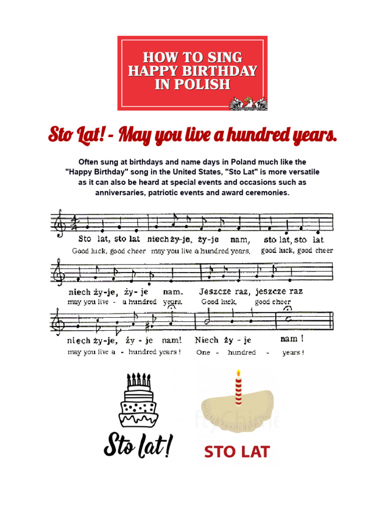 "Sto Lat: Poland's Birthday Tradition" | PDF
