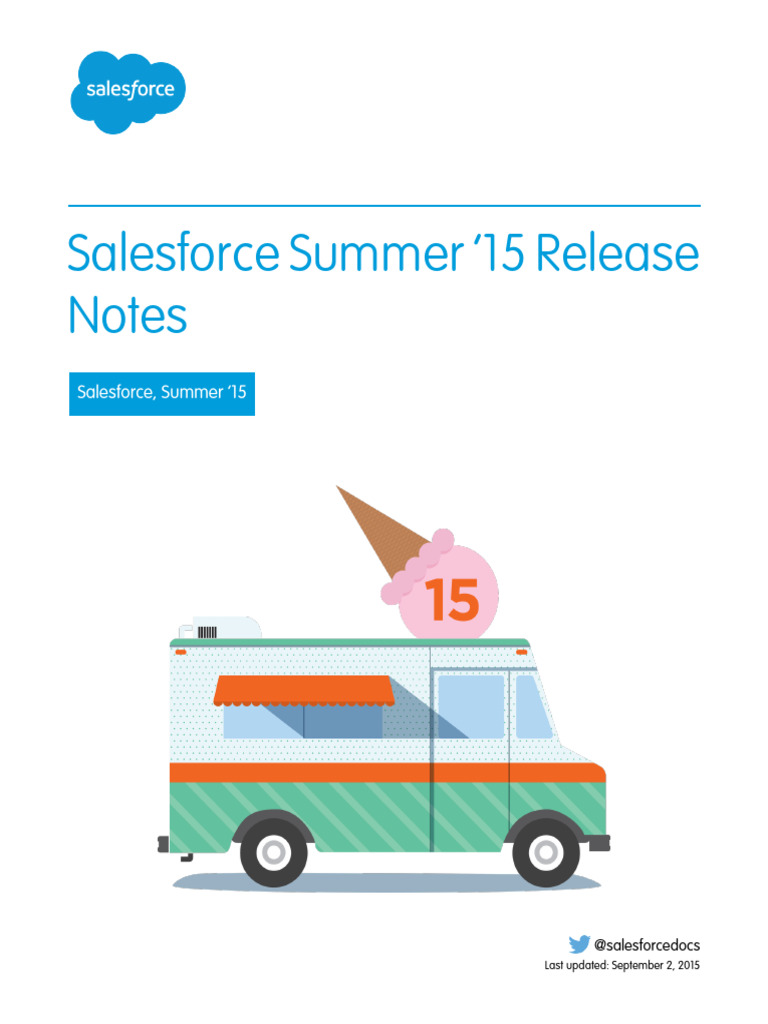 Salesforce Summer15 Release Notes | PDF | Mobile App | Ios