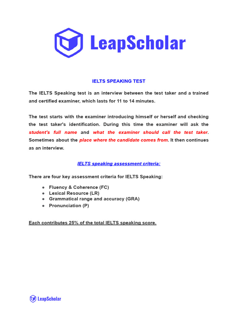 25 Sets FLT - Speaking Set 2 | PDF | International English Language ...