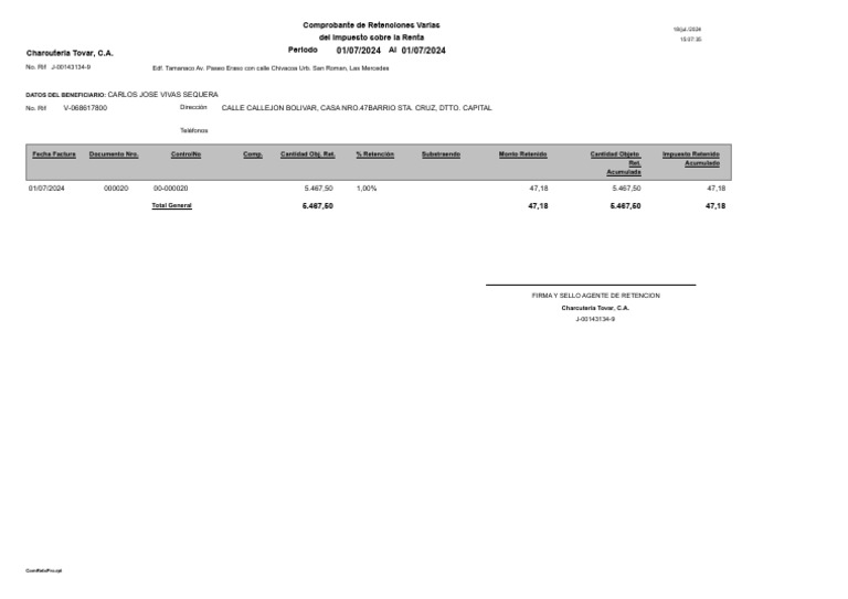 Carlos J Sequera Islr 000020 | PDF