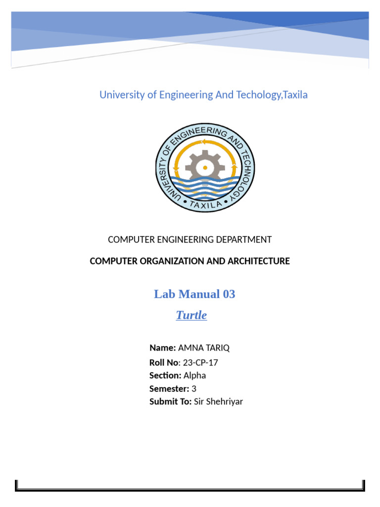 Lab 3 Turtle | PDF