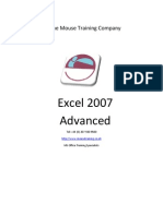 Excel 2007 Advanced Training Manual[1]