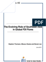 Download The Evolving Role of Southeast Asia in Global FDI Flows by IFRI SN80628390 doc pdf