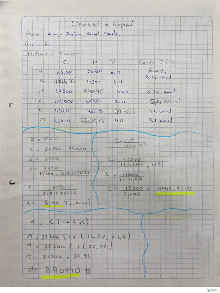 Taller 1 Mate | PDF