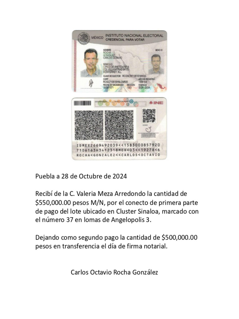 Id Carlos Rocha 2 | PDF