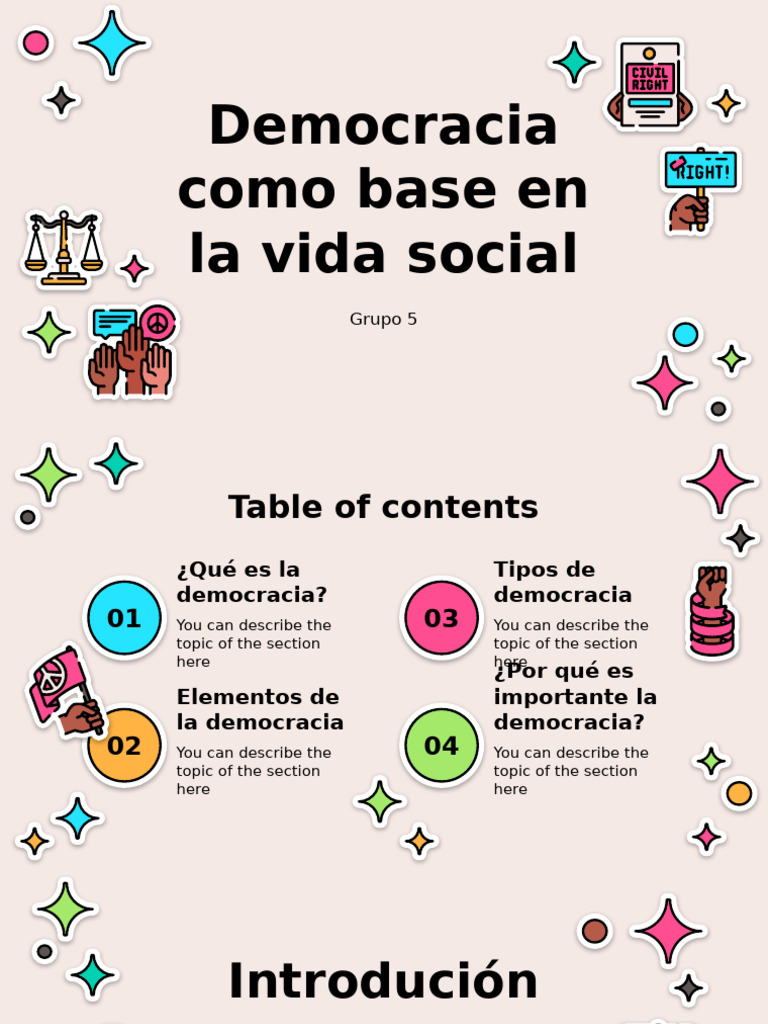 Importancia y Tipos de Democracia | PDF | Democracia | Ideologías políticas