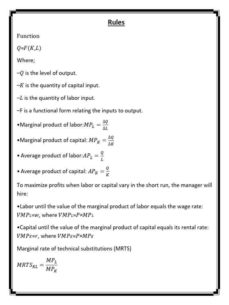 Profit Maximization in Economics | PDF