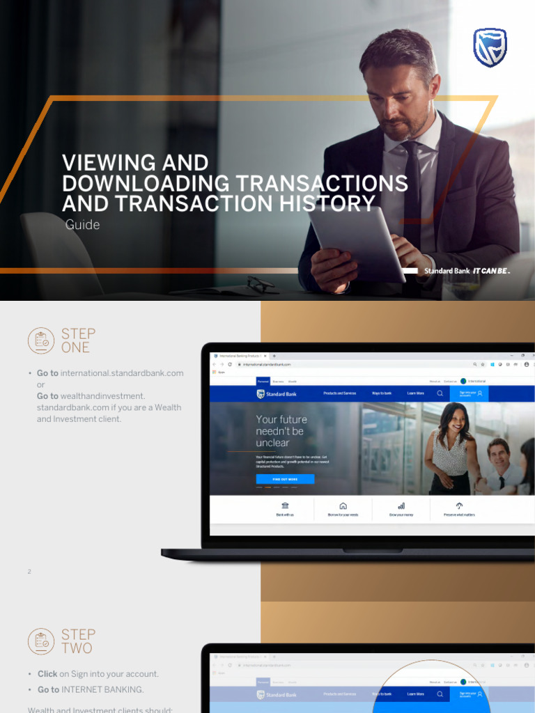Viewing Downloading Transactions History Group Users | PDF