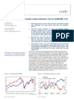 G10 Focus - Why The Market Underestimates Risk For AUDUSD 1.20