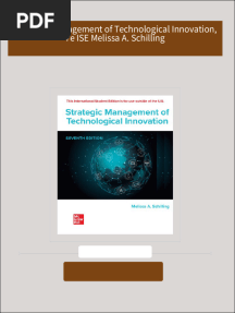 Instant Access to Strategic Management of Technological Innovation, 7e ISE Melissa A. Schilling ebook Full Chapters
