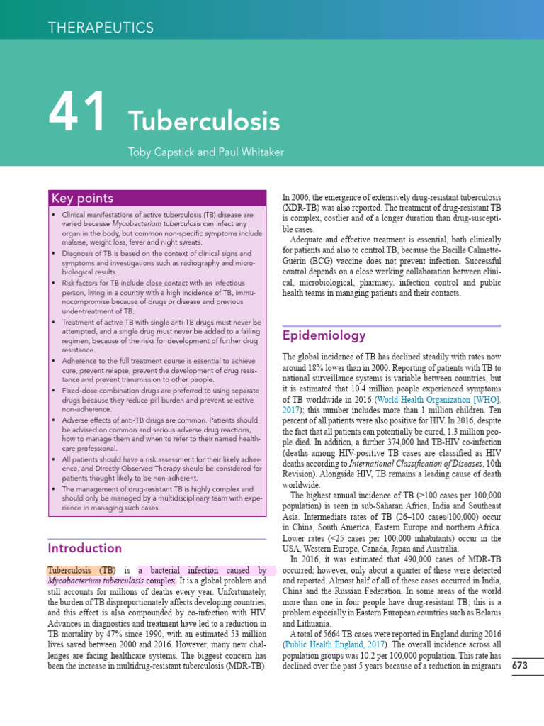 Rifinah 300/150: Side Effects Overview | PDF | Tuberculosis | Infection