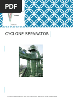 Cyclone Separator Design and Applications | PDF | Chemistry | Materials