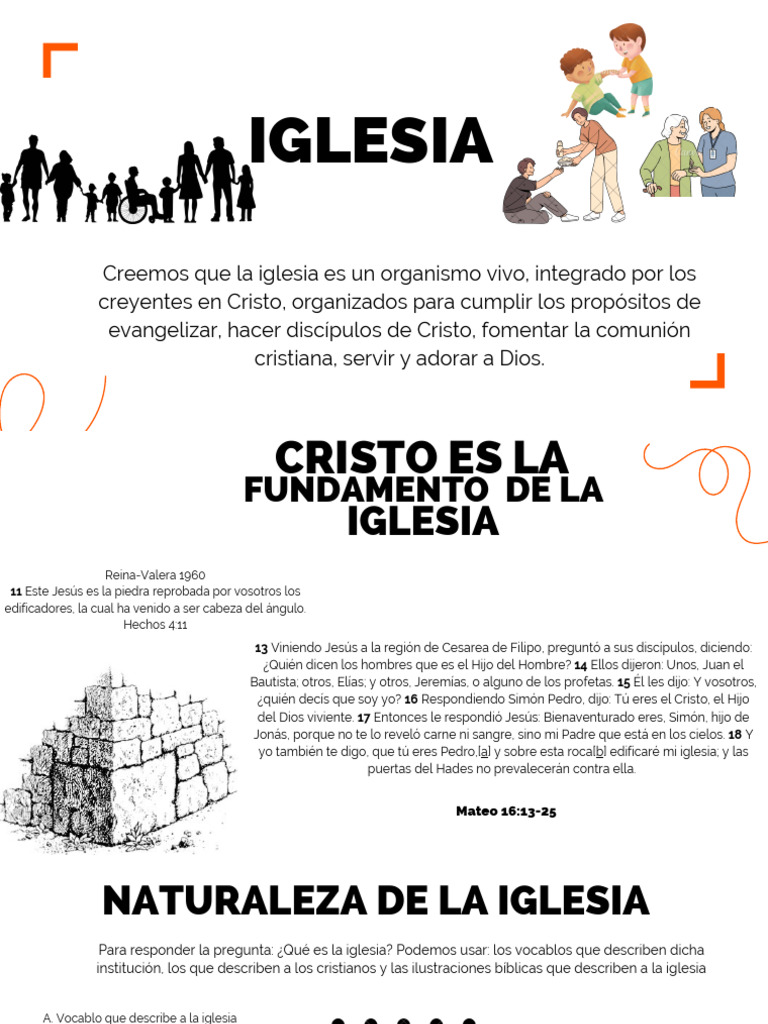 La Iglesia: Cuerpo Vivo en Cristo | PDF | Cristo (título) | Iglesia ...